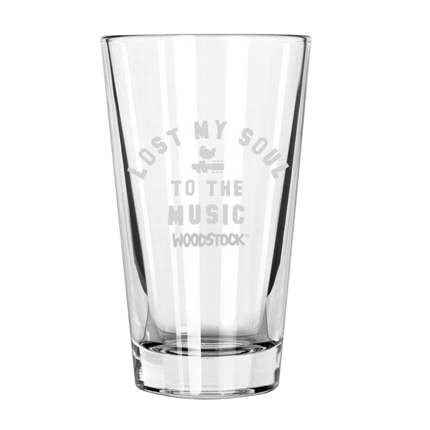 Lost My Soul To The Music Laser Etched Pint Glass