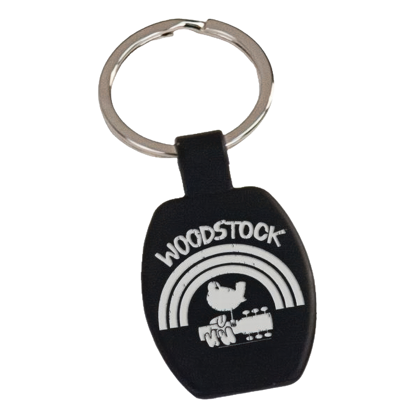 Rainbow Logo Engraved Keychain