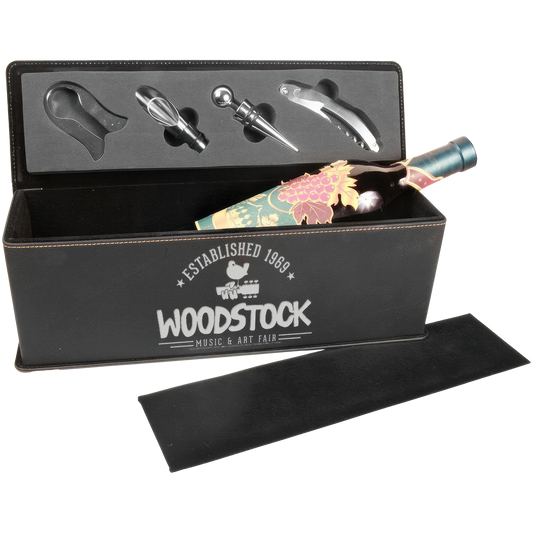 Established 1969 Laser Engraved Wine Box Gift Set