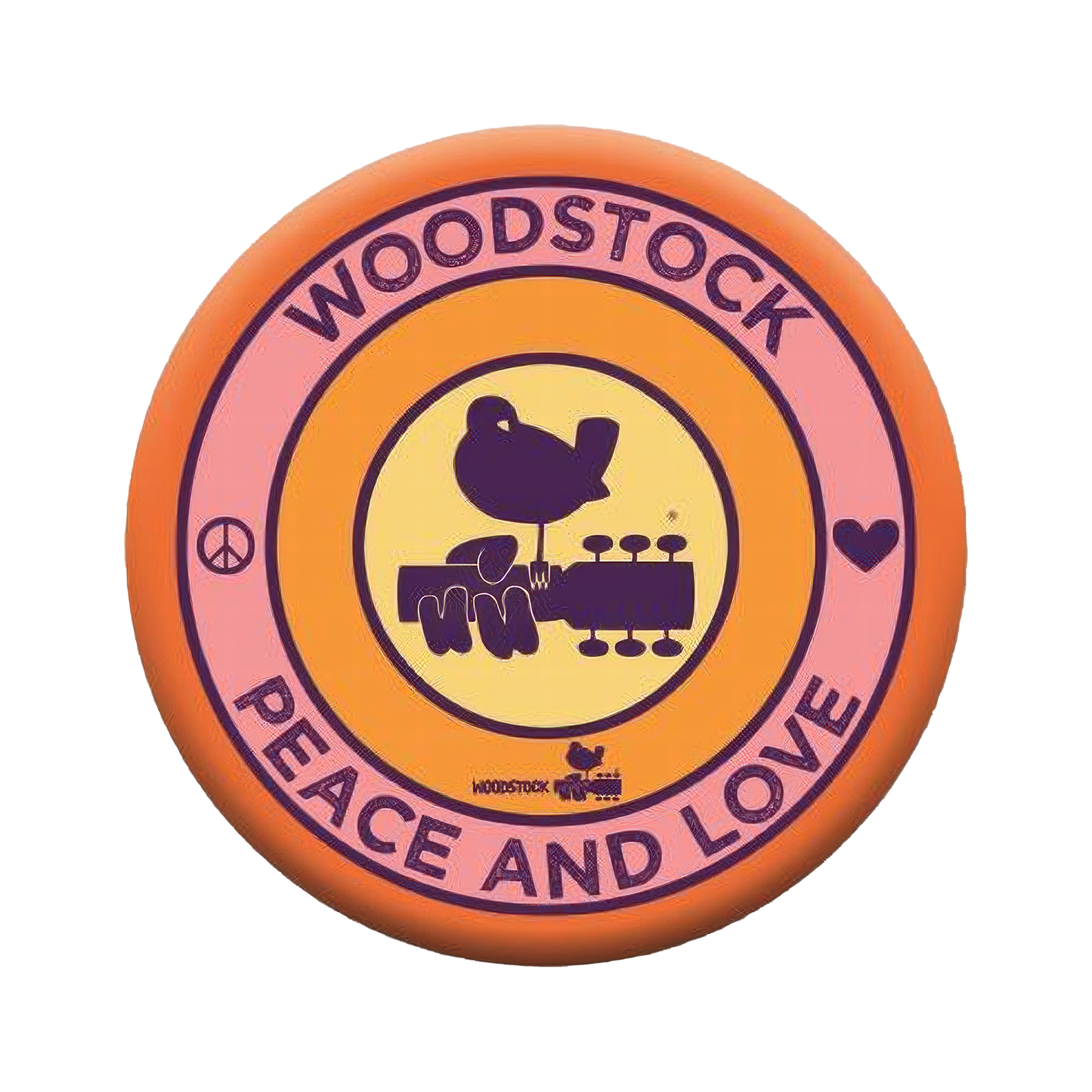 Woodstock Circle 1.25" Rd Button