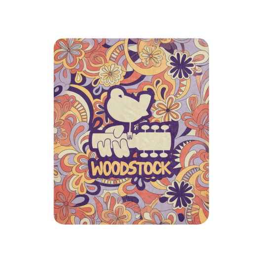 Woodstock Paisley Sherpa Blanket 50" x 60"