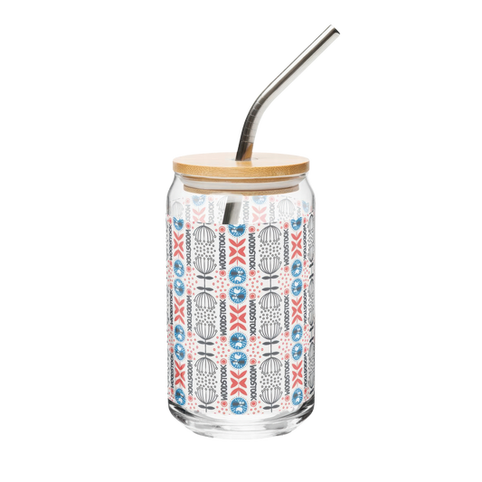 Woodstock Botanical Glass Cup