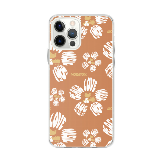 Woodstock Flower iPhone Case