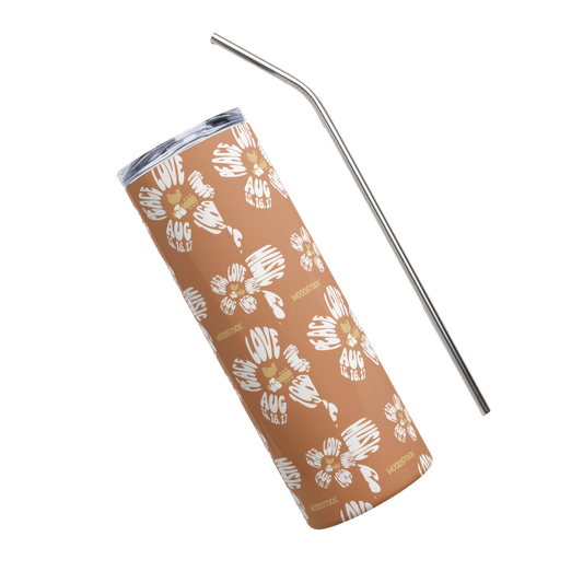Woodstock Flower Tumbler