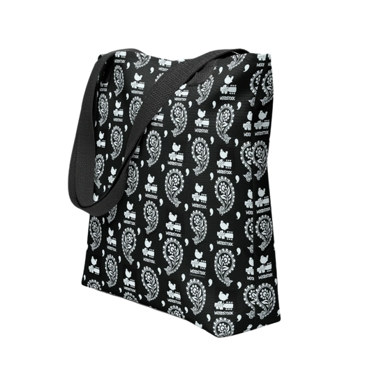 Woodstock Paisley Tote Bag