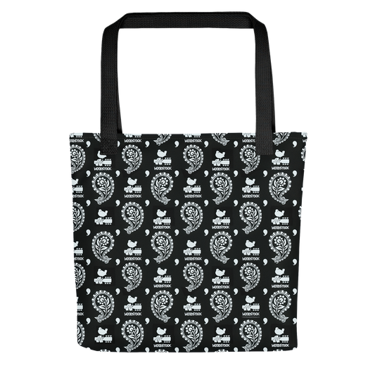 Woodstock Paisley Tote Bag