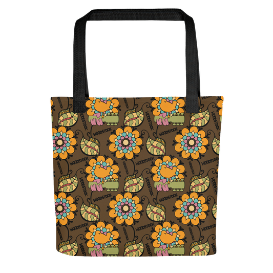 Retro Bloom Tote Bag