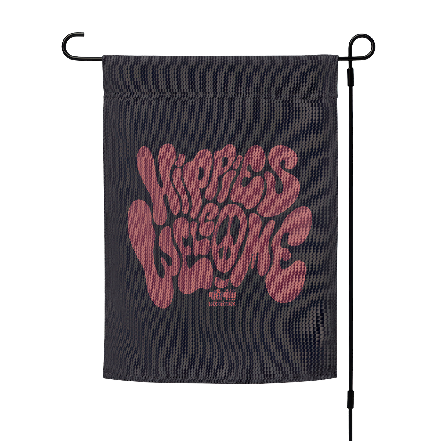 Hippies Welcome Garden Flag