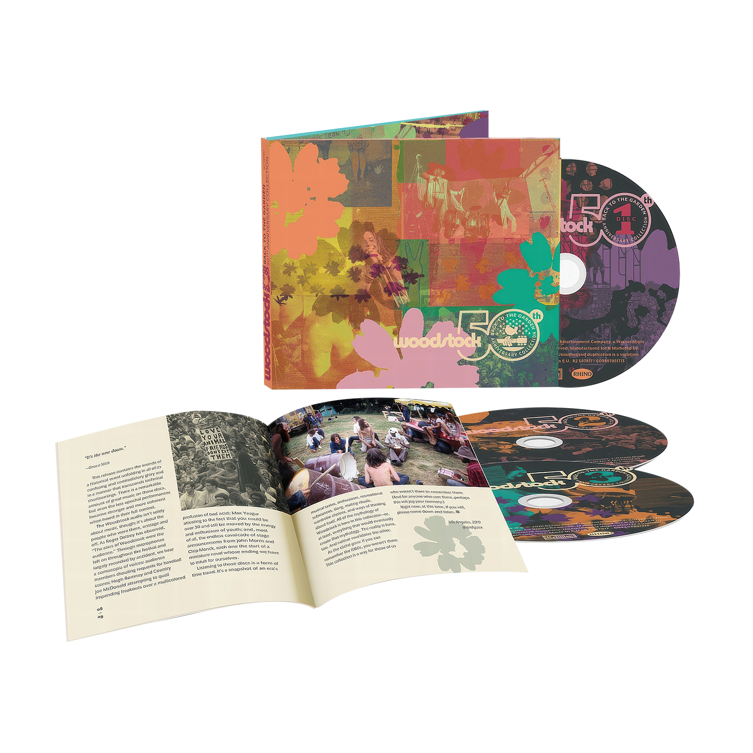 Woodstock - Back To The Garden: 50th Anniversary Collection (3 CD Set)