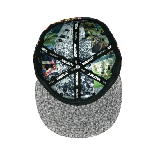Woodstock New Native Black Snapback Hat