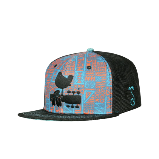 Woodstock New Native Black Snapback Hat