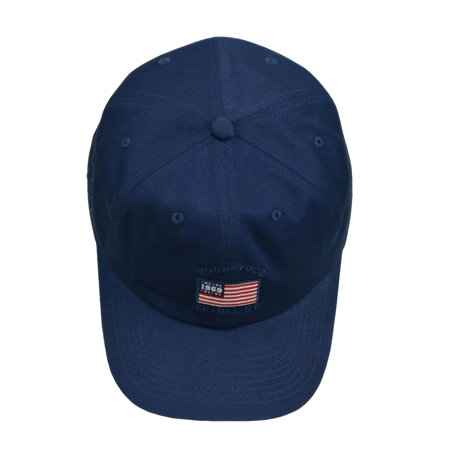 Woodstock Flag Navy Adjustable Hat