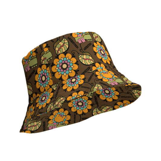 Retro Bloom Bucket Hat
