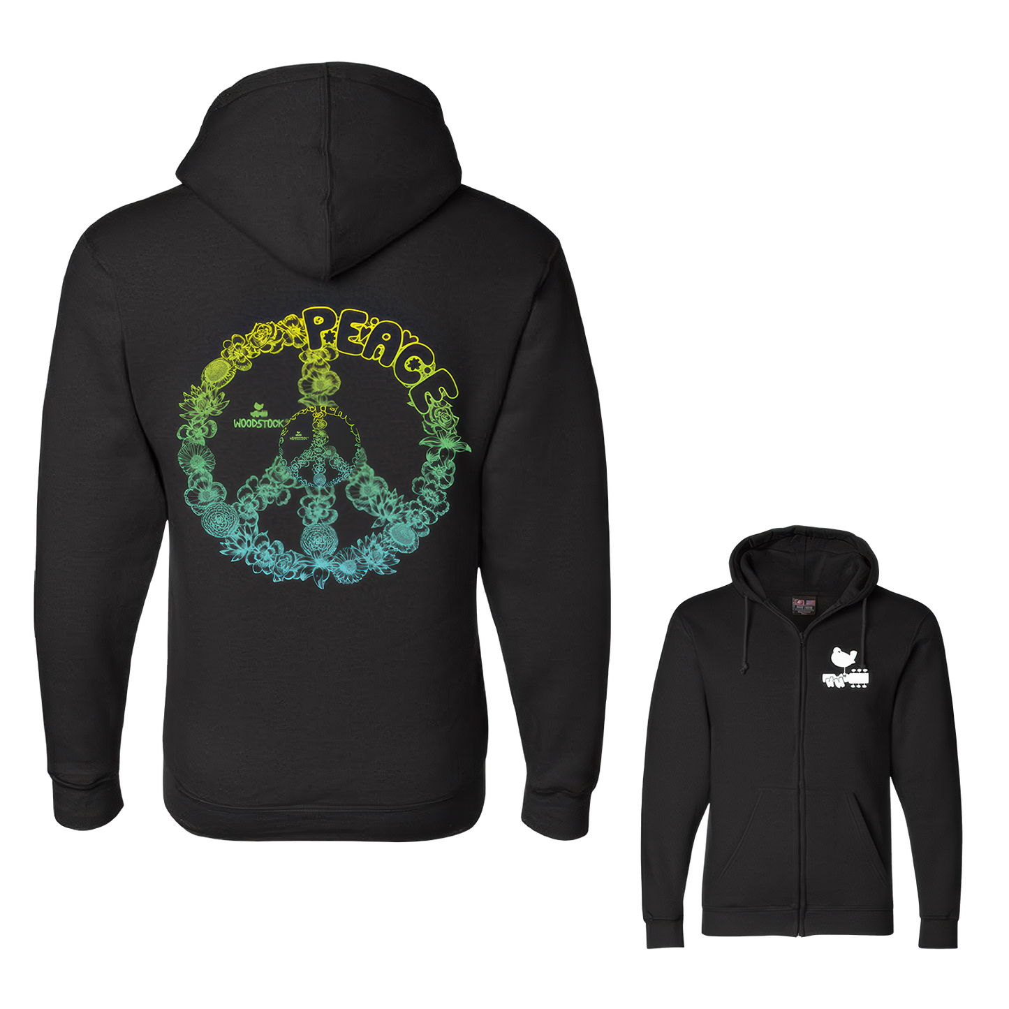 Floral Peace Hoodie