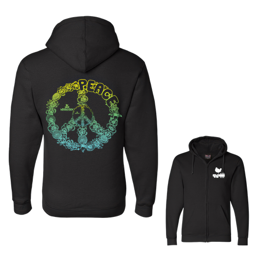 Floral Peace Hoodie