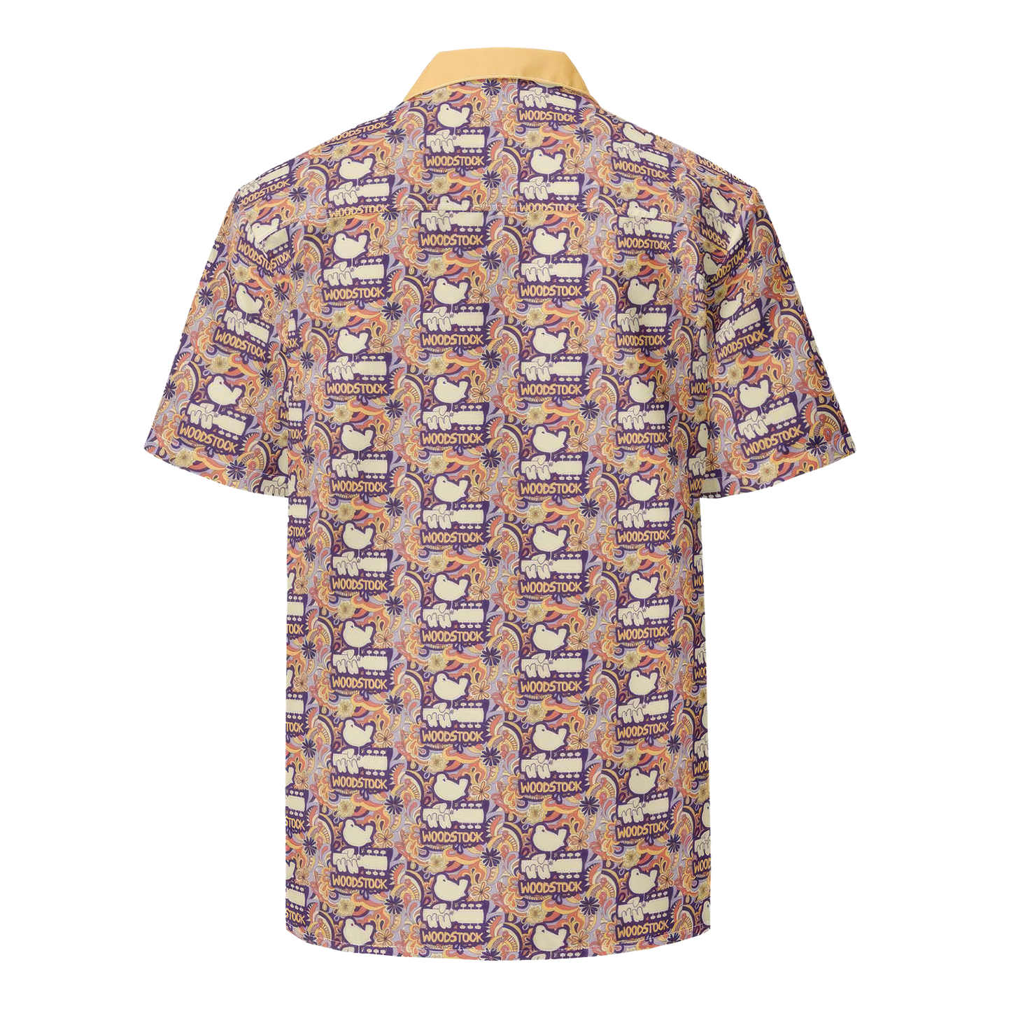 Woodstock Paisley w/ Yellow Collar Button Down