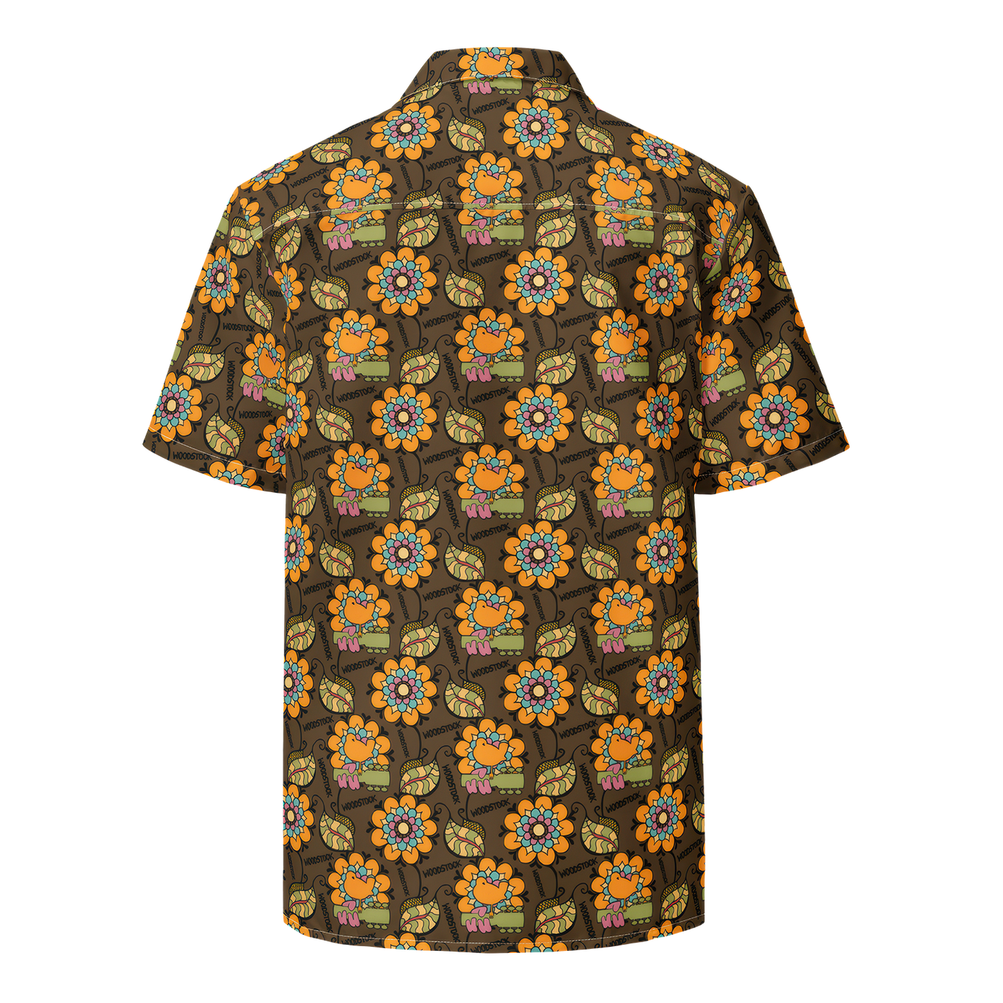 Retro Bloom Button Down
