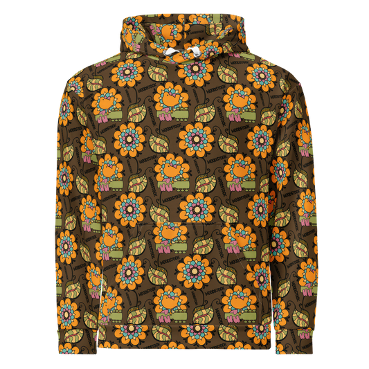Retro Bloom Hoodie
