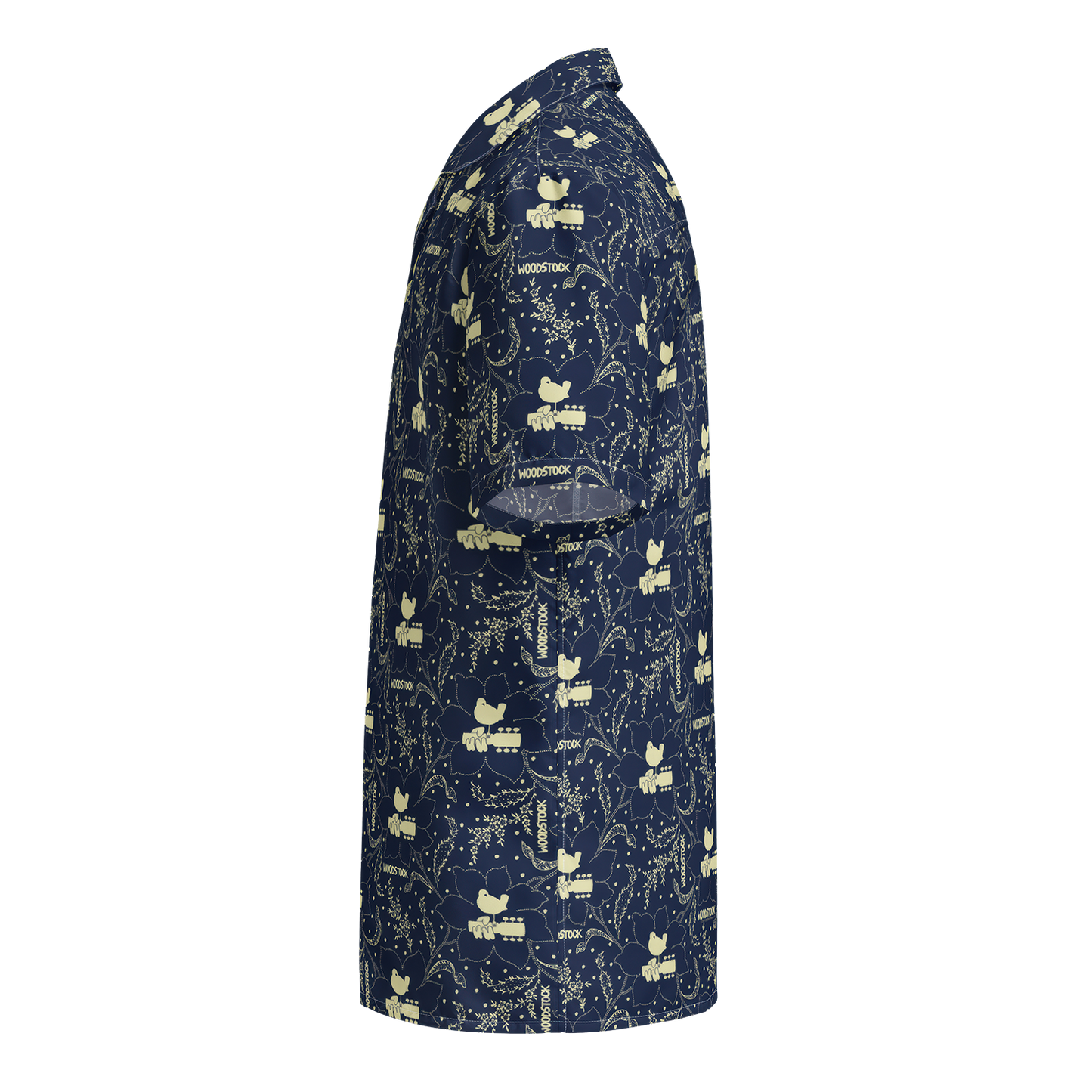 Woodstock Winter Flower Button Down
