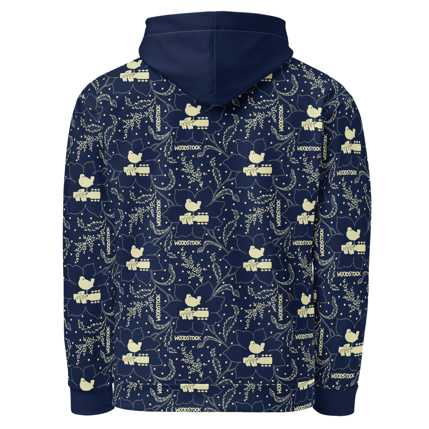 Woodstock Winter Flower Hoodie