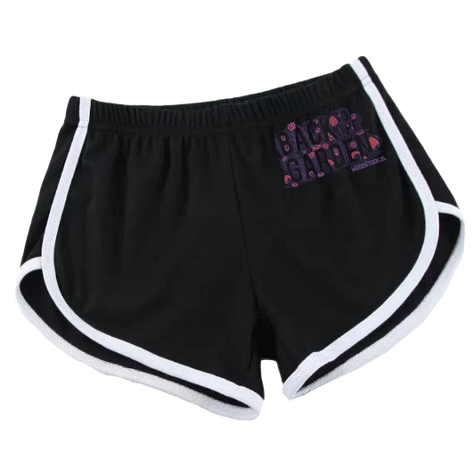 Lavender Logo Back To The Garden Women's Jogging Shorts