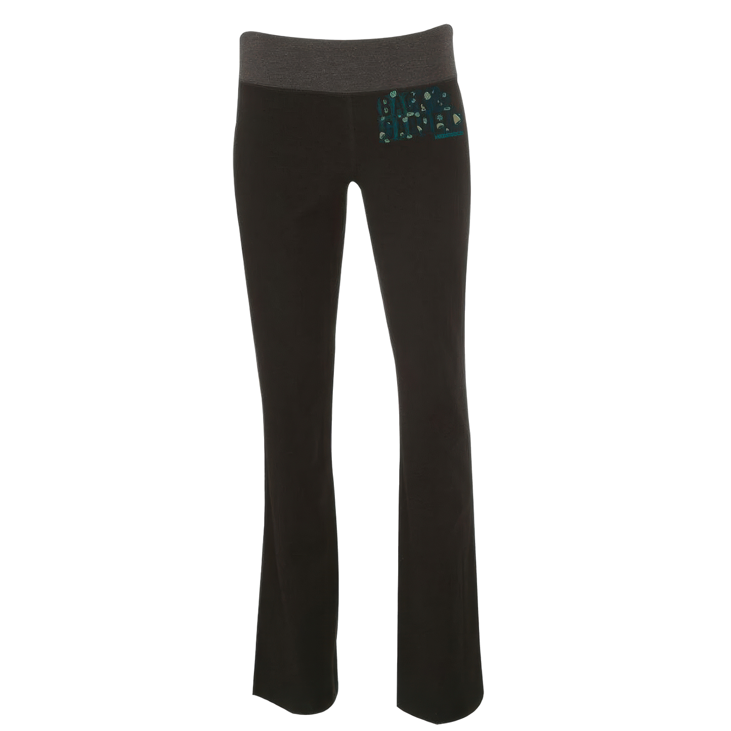 Green Logo Back To The Garden Yoga Pants