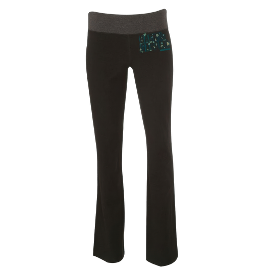 Green Logo Back To The Garden Yoga Pants