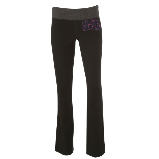 Lavender Logo Back To The Garden Yoga Pants