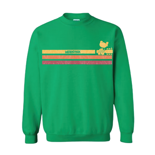 Sunshine Stripes Crew Neck Sweatshirt