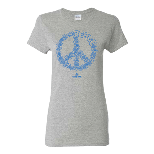 Women's Floral Peace T-Shirt
