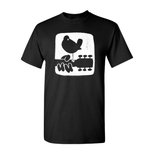 Textured Guitar Logo T-Shirt