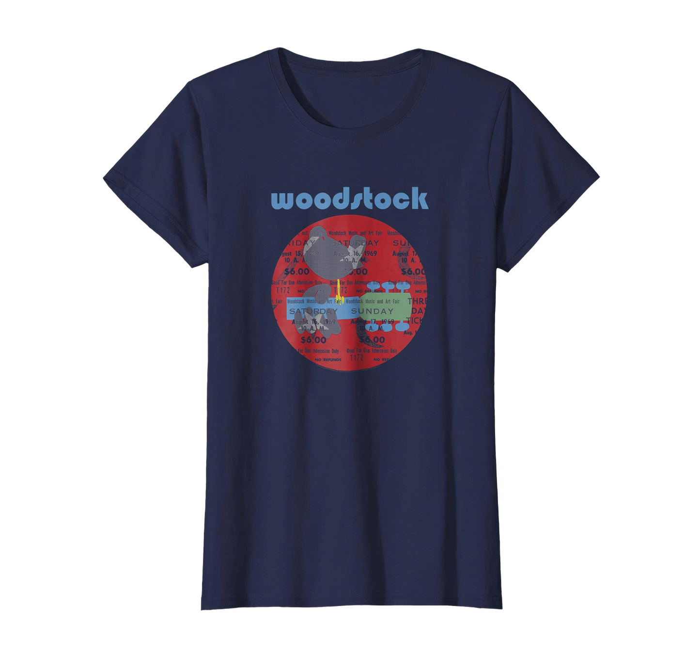 Women's Woodstock Tickets T-shirt