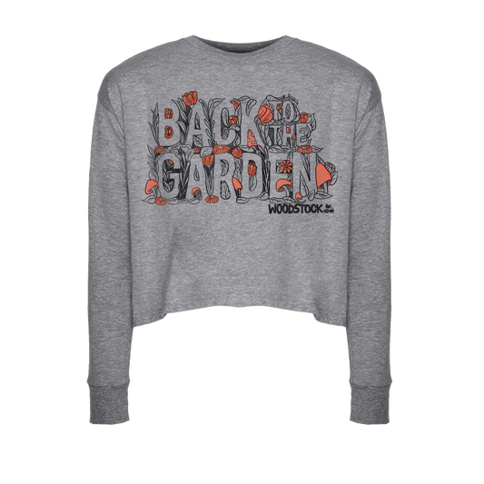 Back To The Garden Long Sleeve Crop Top