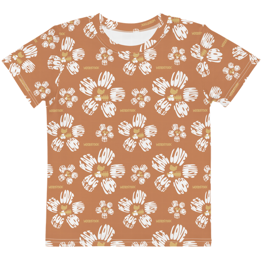 Woodstock Flower Kids T-Shirt
