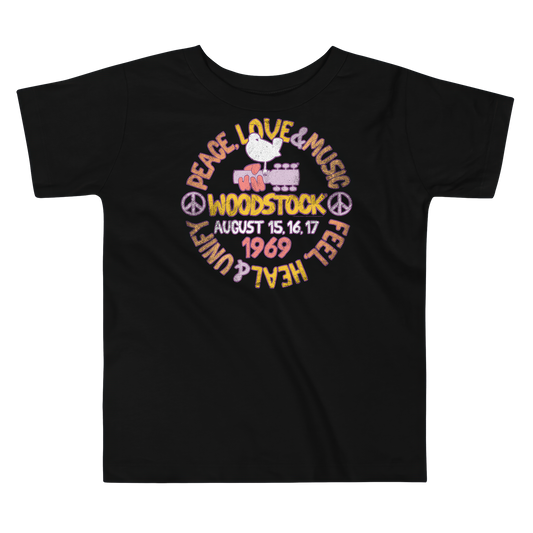 Peace, Love & Music Toddler T-Shirt