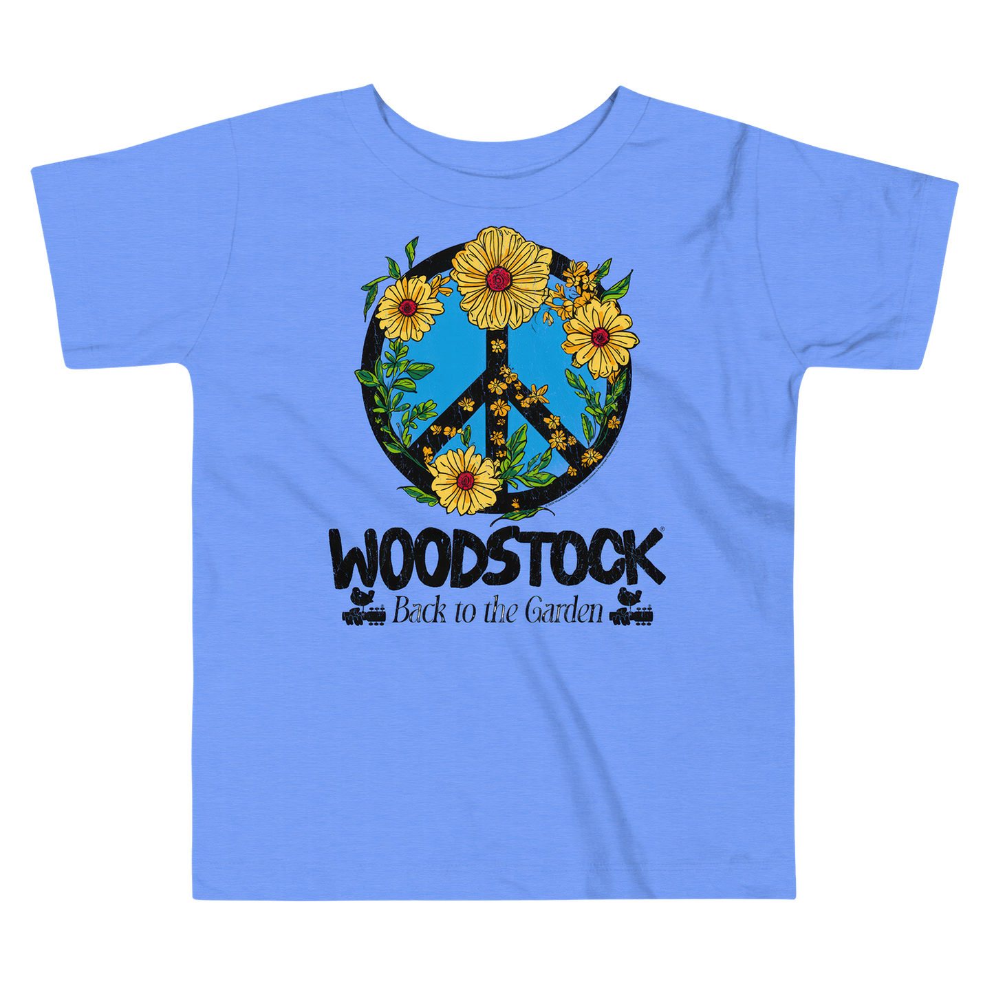 Back to the Garden Peace Sign Toddler T-Shirt