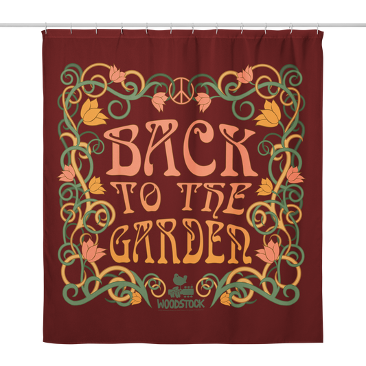 Back to the Garden Shower Curtain