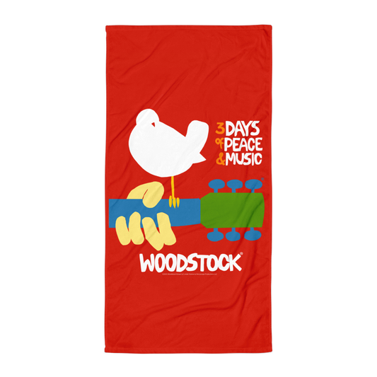Woodstock Beach Towel