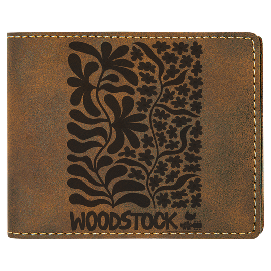 Floral Vegan Leather Wallet