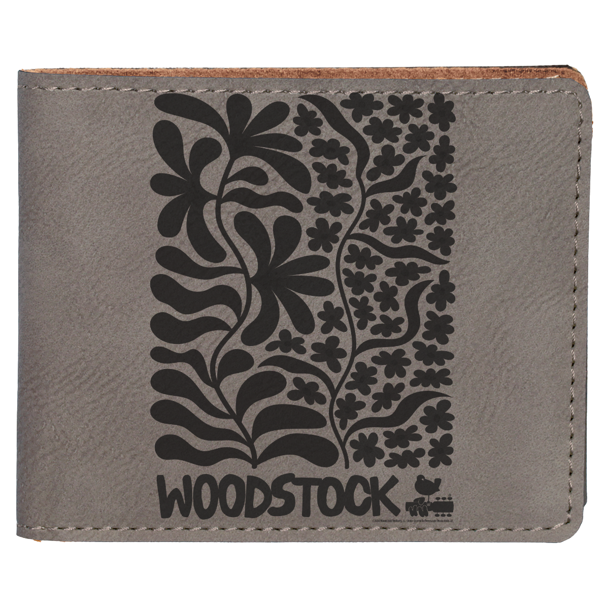 Floral Vegan Leather Wallet