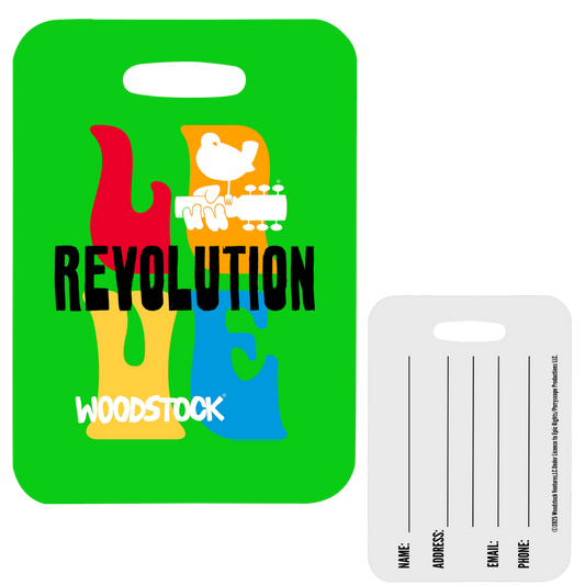 Love Revolution Luggage Tag