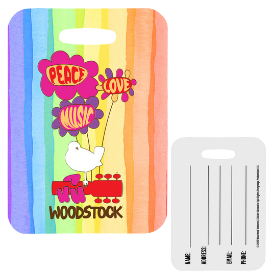Watercolors Luggage Tag