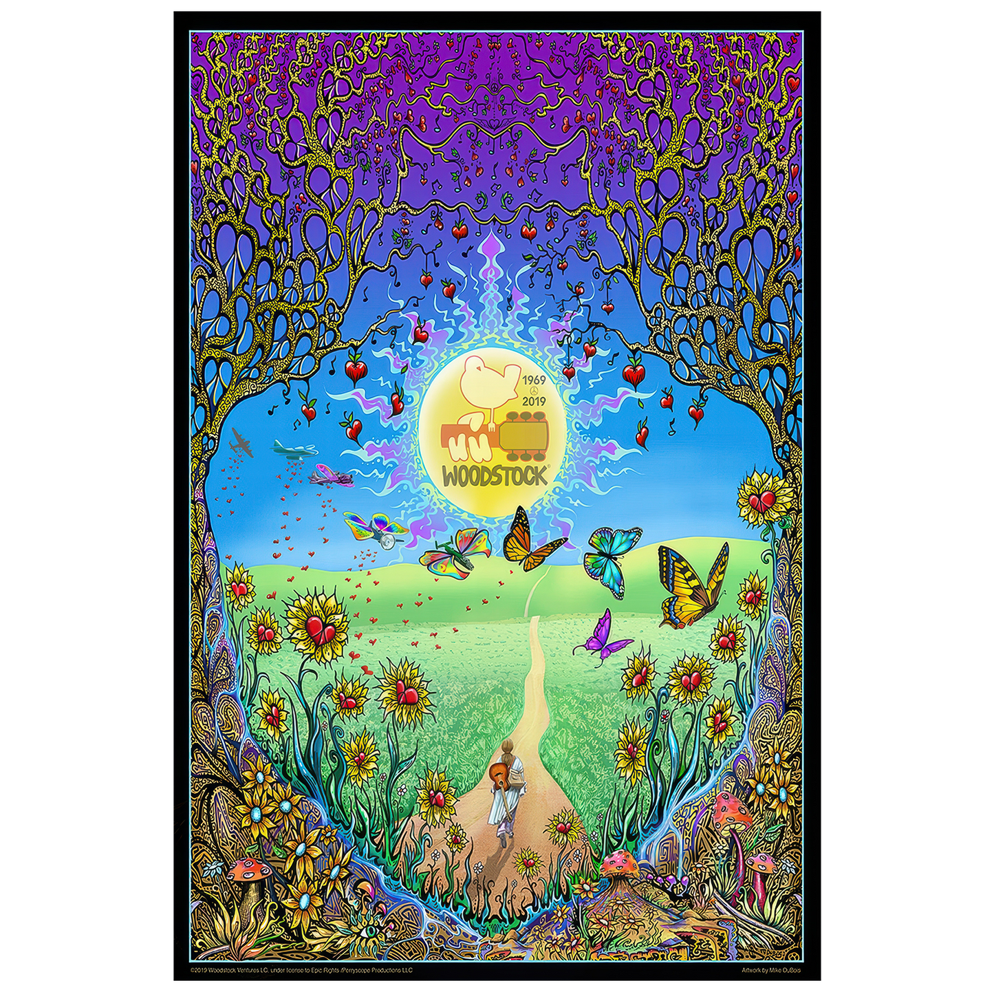 Woodstock Back To The Garden Tapestry