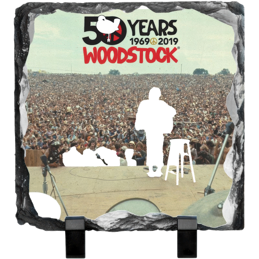 50 Years Crowds Photo Slate