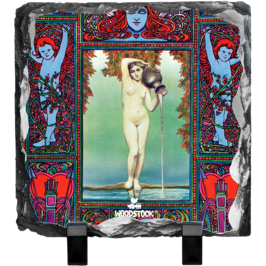 Bathing Goddess Photo Slate