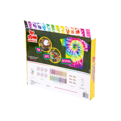 Woodstock Peace & Love Tie Dye Party Kit