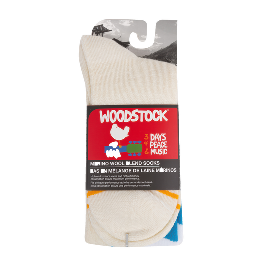 Woodstock Bird Guitar Wool Socks
