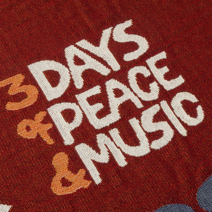 Woodstock Logo Throw Blanket