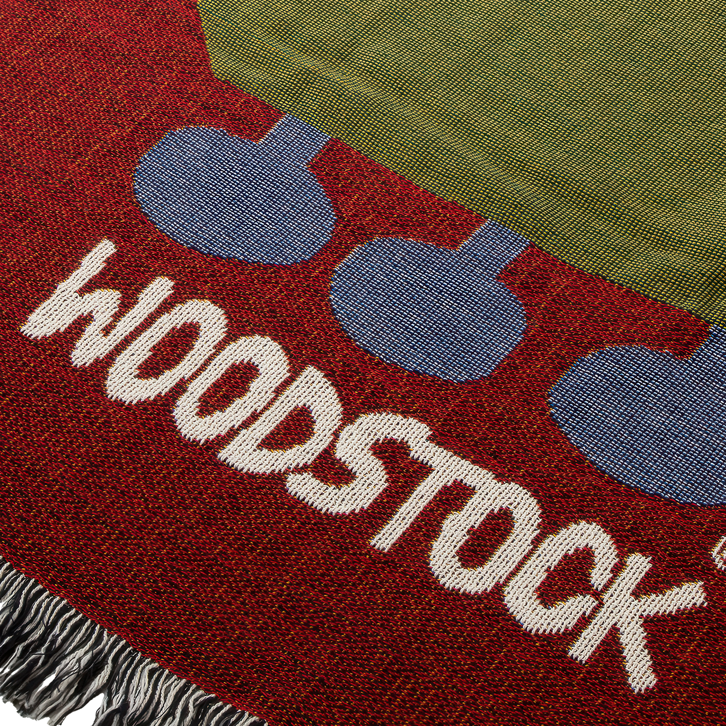 Woodstock Logo Throw Blanket