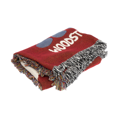 Woodstock Logo Throw Blanket